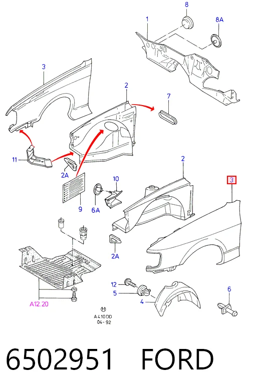  Ford Sierra  (1987-1993)