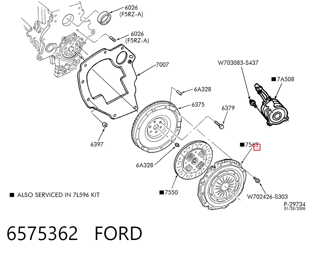 Cesta de embraiagem Ford Escort CLASSIC AAL, ABL