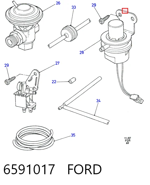 Vedante de tubo coletor de escape Ford Escort preço, a partir de 5,28 USD