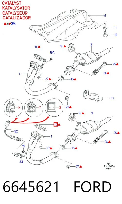 6645621 Ford