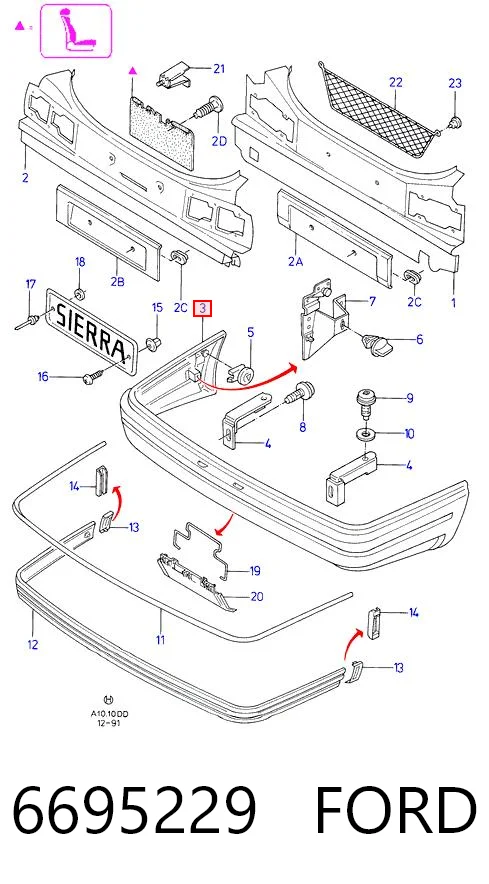6695229 Ford