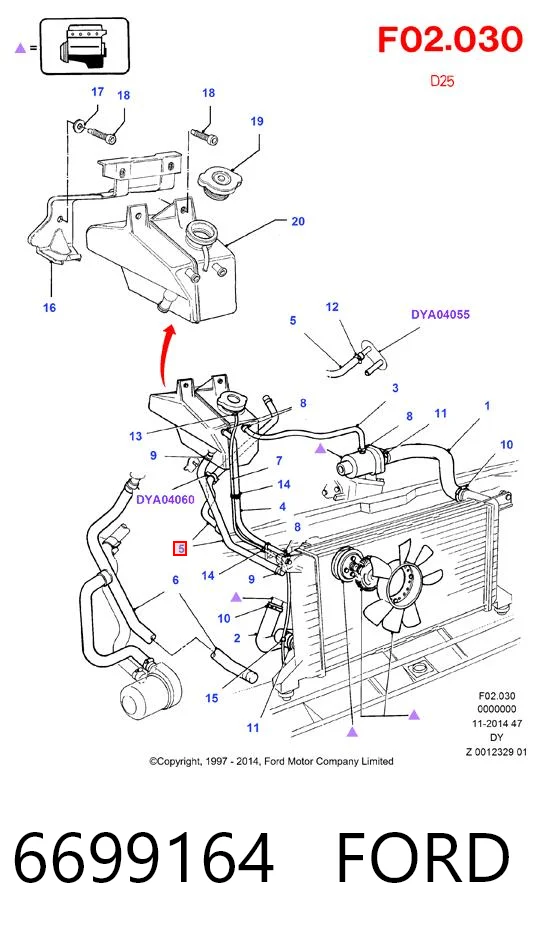 6699164 Ford