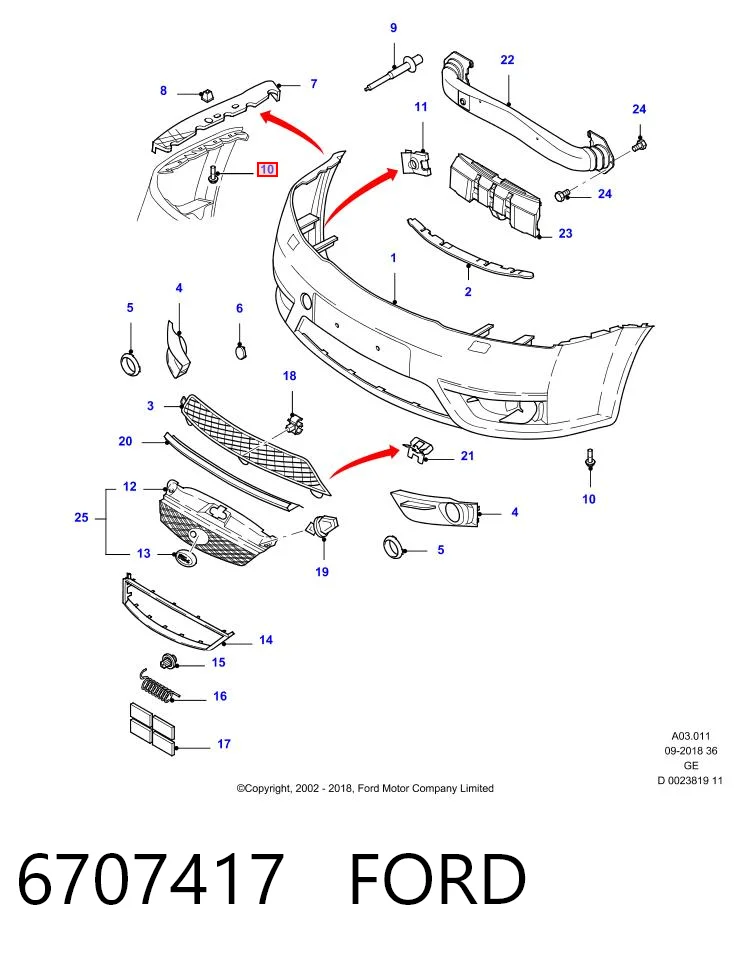 6707417 Ford