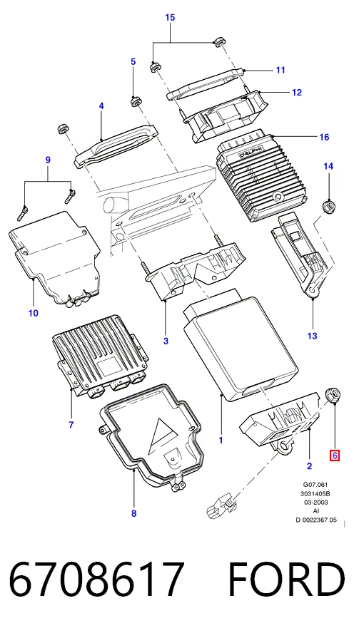 6708617 Ford