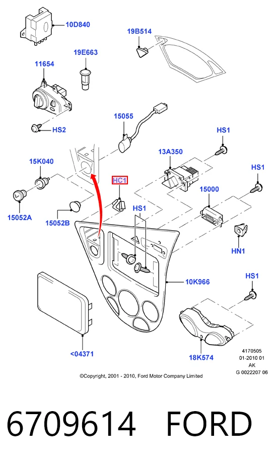 6709614 Ford