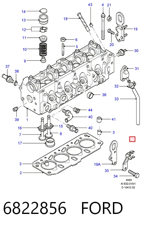 Compre Cabeça de motor (CBC) Ford Escort 6