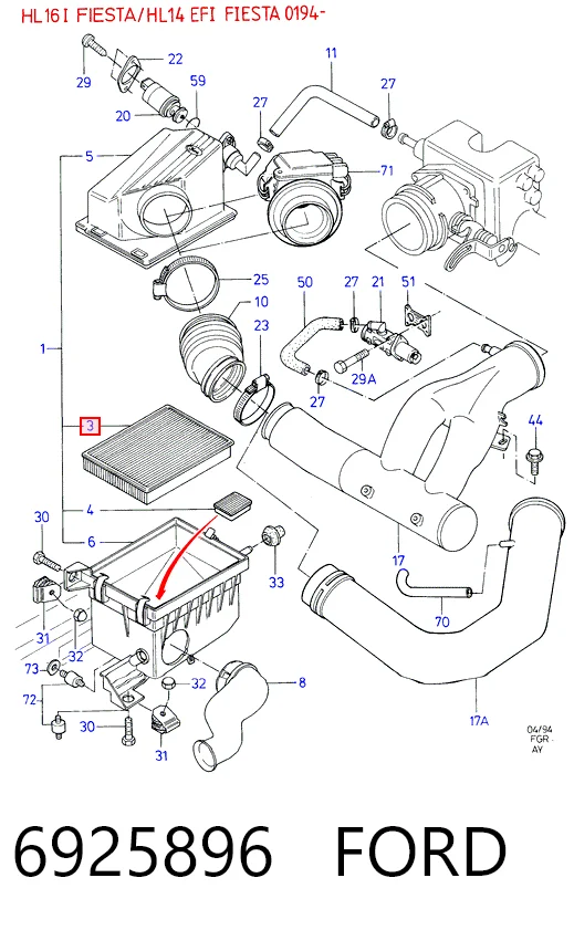 6925896 Ford