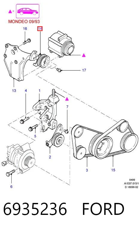 Comprar  Mondeo II BFP