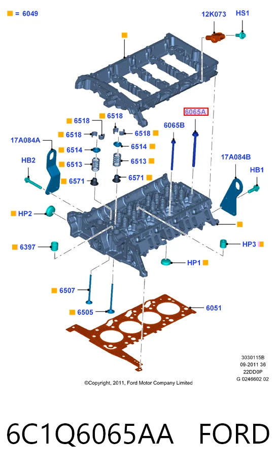 6C1Q6065AA Ford