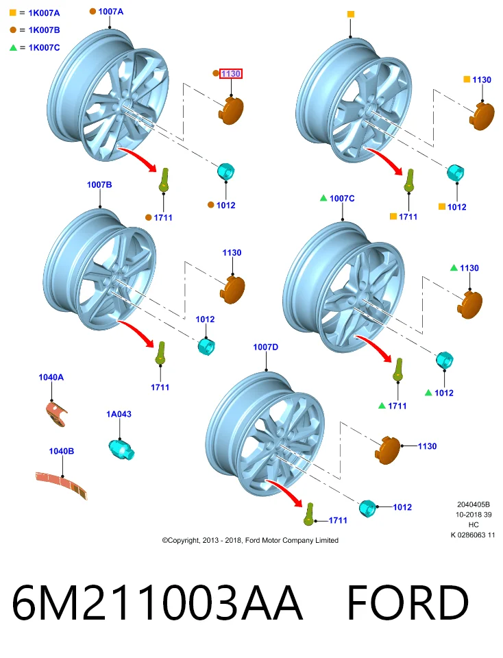 6M211003AA Ford