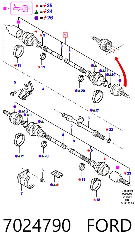 7024790 Ford