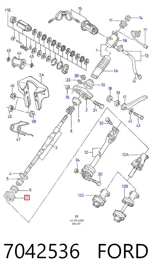 7042536 Ford