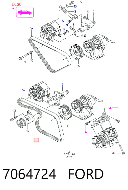  para Ford Transit  (E)