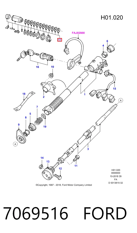 7069516 Ford