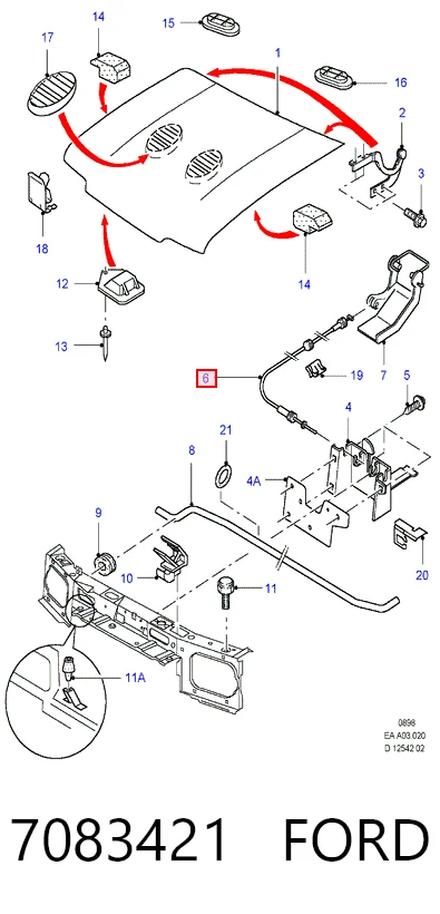 7083421 Ford