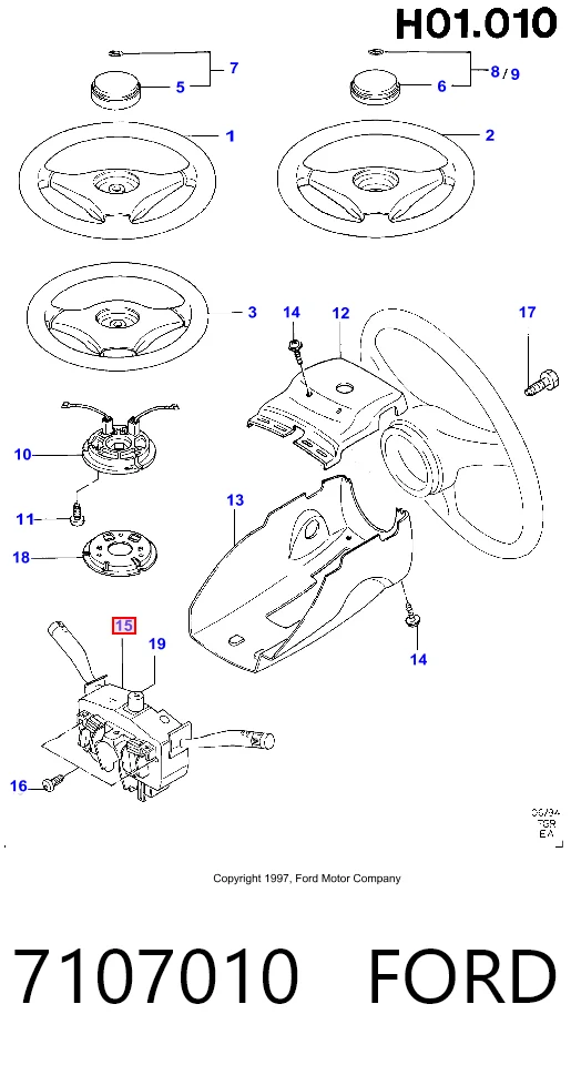  para Ford Escort V (GAL, AVL)