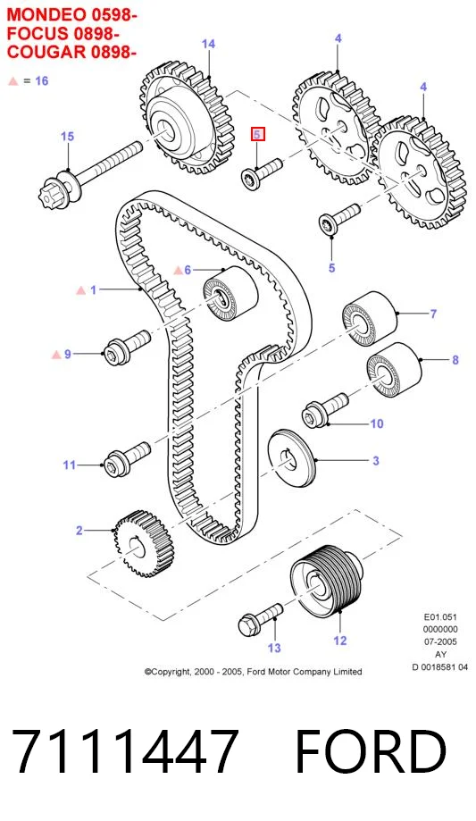 7111447 Ford 