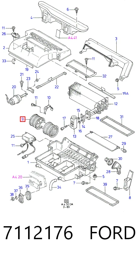 Motor de ventilador de forno (de aquecedor de salão) 3206NU2 Polcar