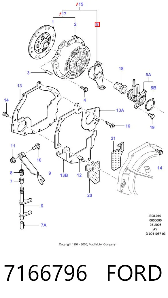  Ford Fiesta  (F3L, F5L)