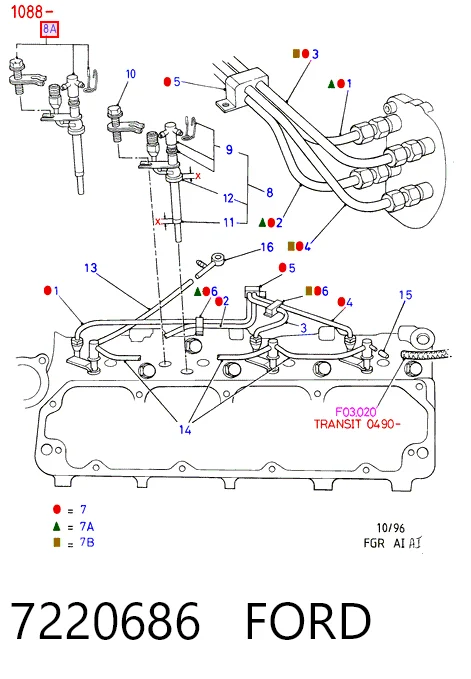 Injetor de injeção de combustível Ford Transit preço, a partir de 160,22 USD