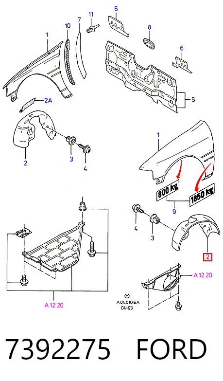 Comprar  Escort VII GAL, ANL