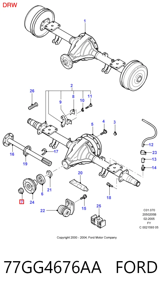 77GG4676AA Ford