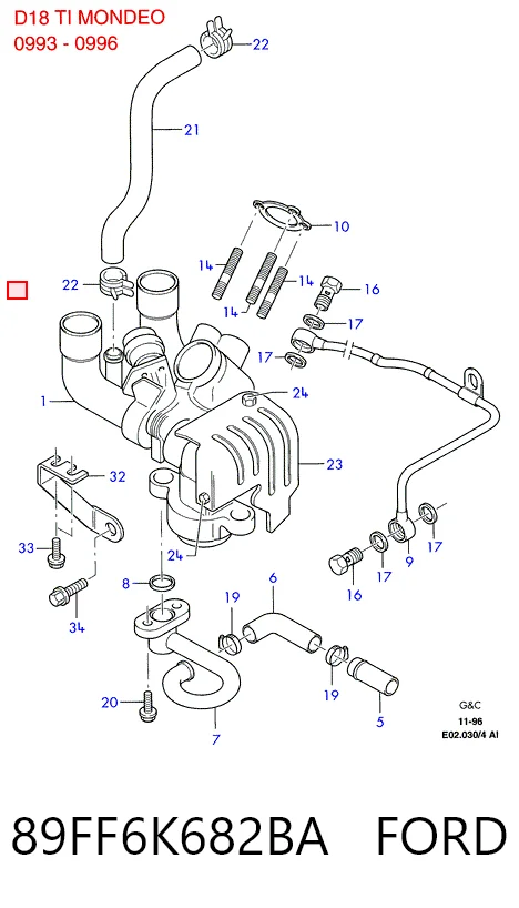 Turbina Ford Sierra II GBG, GB4