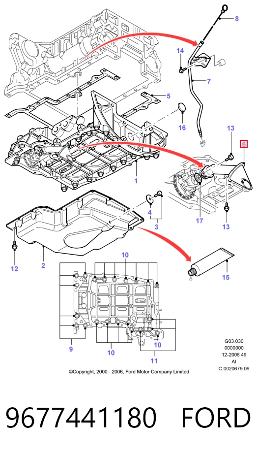 Compre Receptor de óleo (coletor de óleo) Citroen Jumper 
