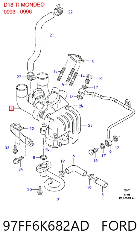 Compre Turbina Ford Mondeo 2