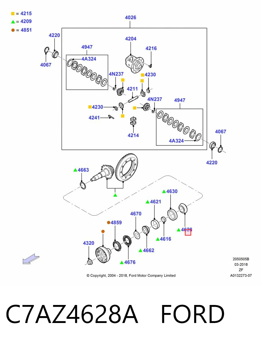 C7AZ4628A Ford