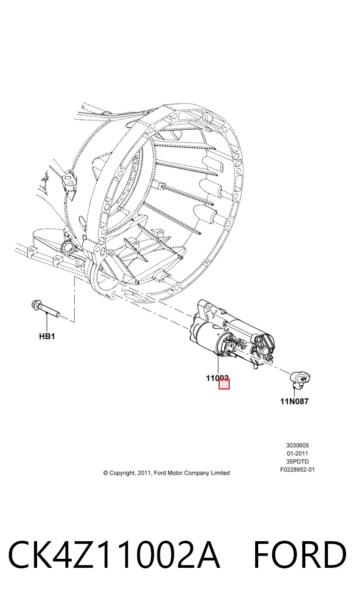 CK4Z11002A Ford