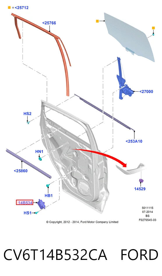 Unidade de conforto para Ford Kuga II CBS