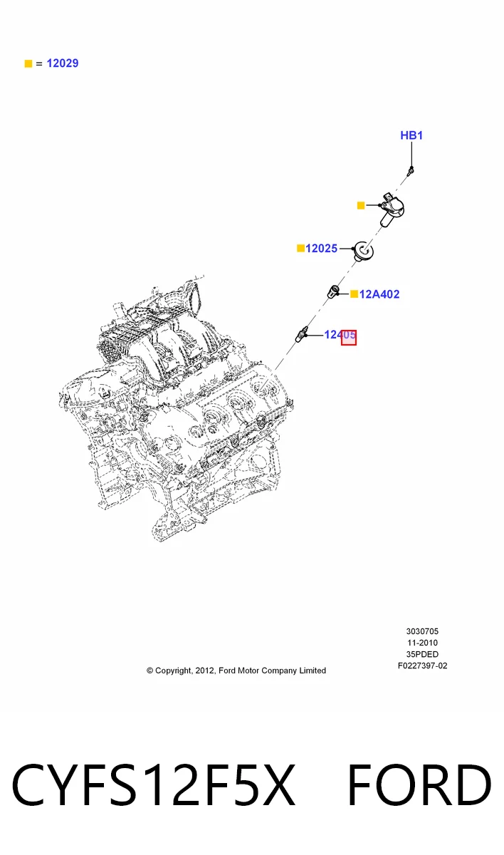 Compre Vela de ignição Ford Edge 1