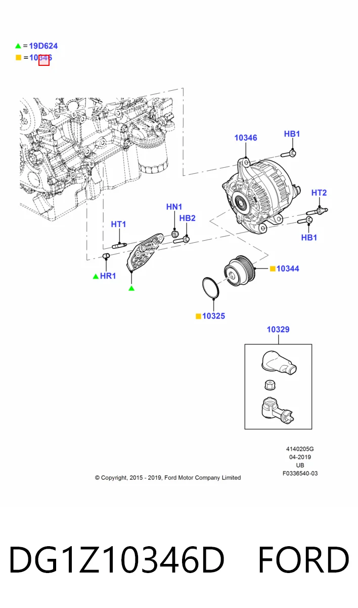 Gerador Ford Explorer  U5