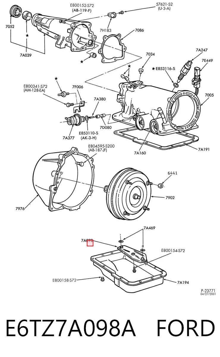 E6TZ7A098A Ford