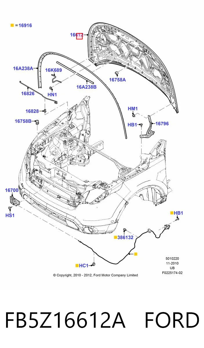 Capota para Ford Explorer  U5