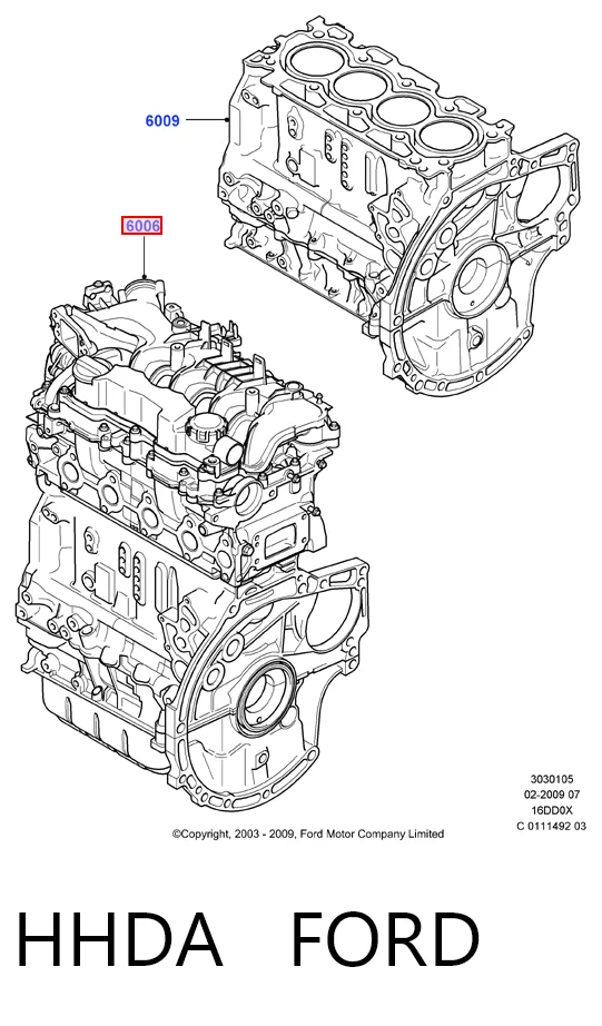 HHDA Ford Motor montado