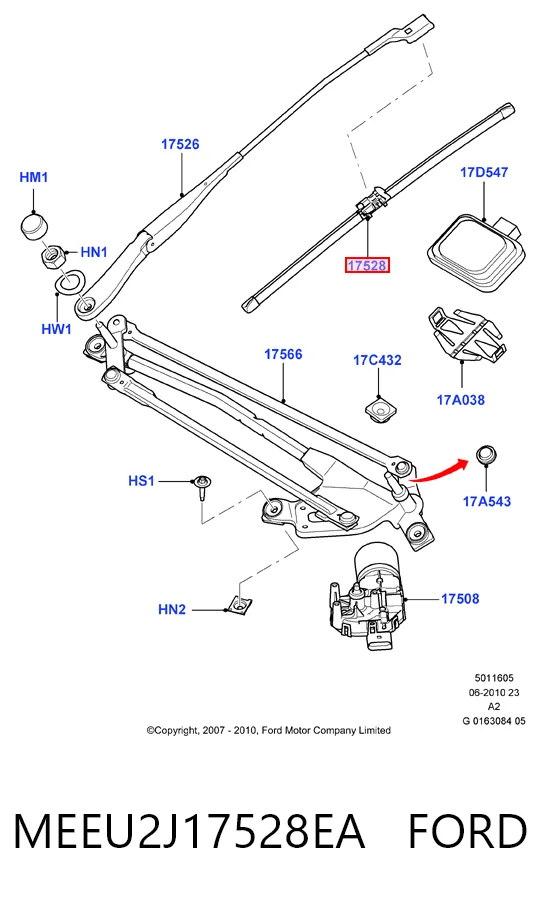 MEEU2J17528EA Ford