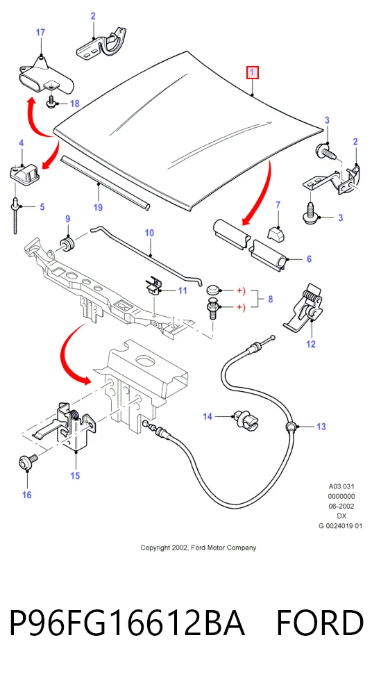 Capota Ford Fiesta Mk4 JAS, JBS