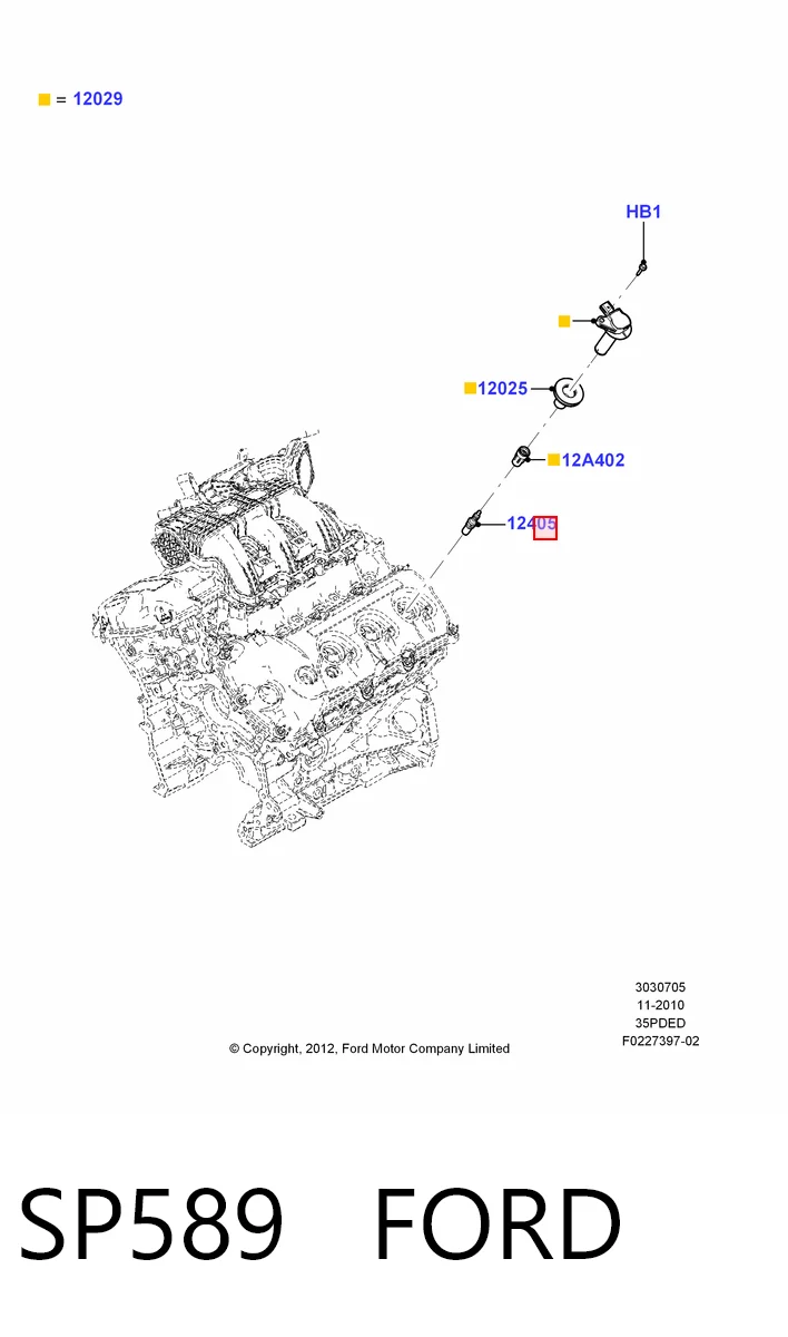 Compre Vela de ignição Ford Edge 1