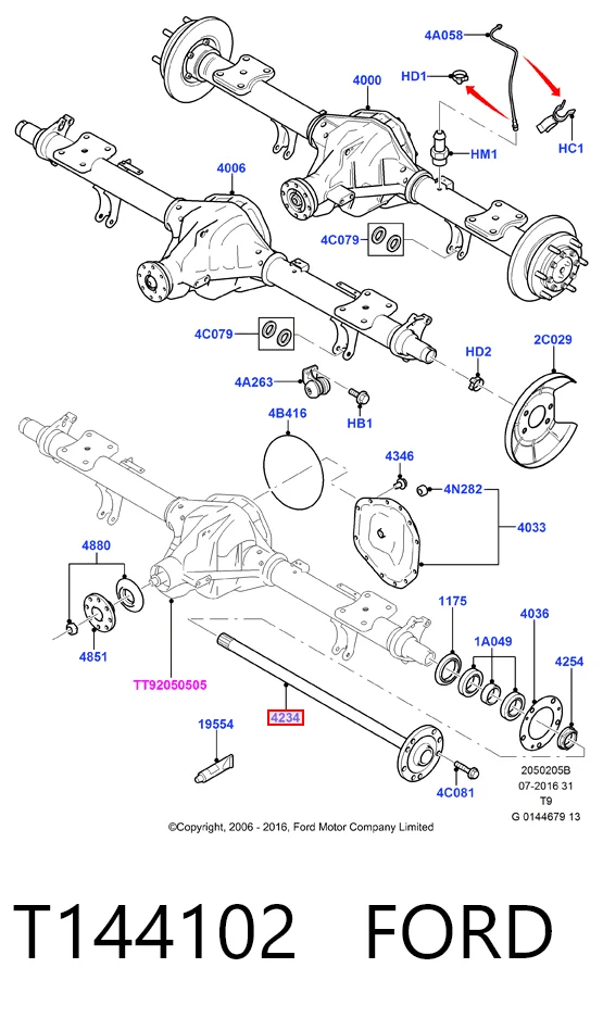 Semieixo traseiro Ford Transit  V347/8 ao melhor preço