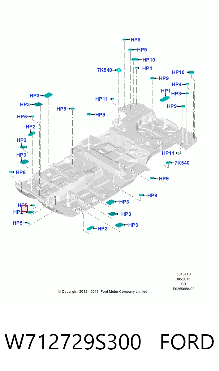 W712729S300 Ford