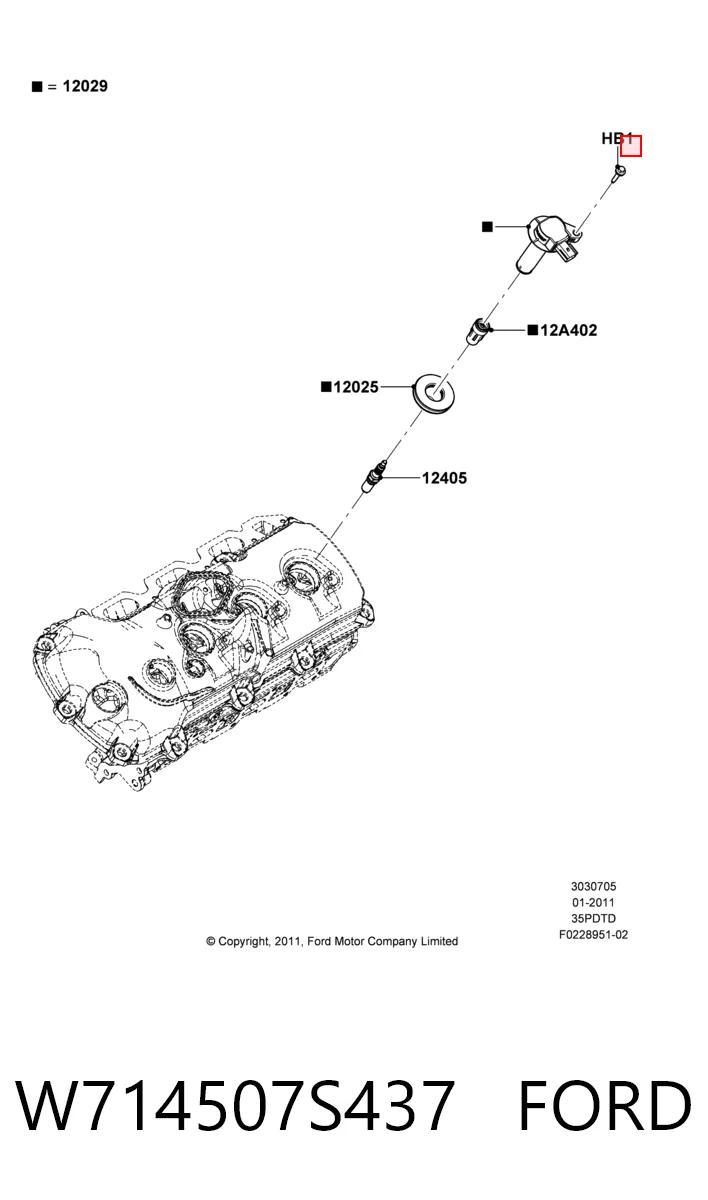 W714507S437 Ford 