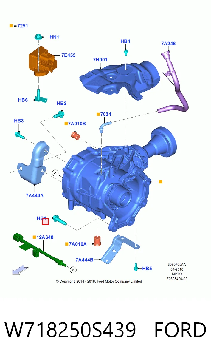W718250S439 Ford