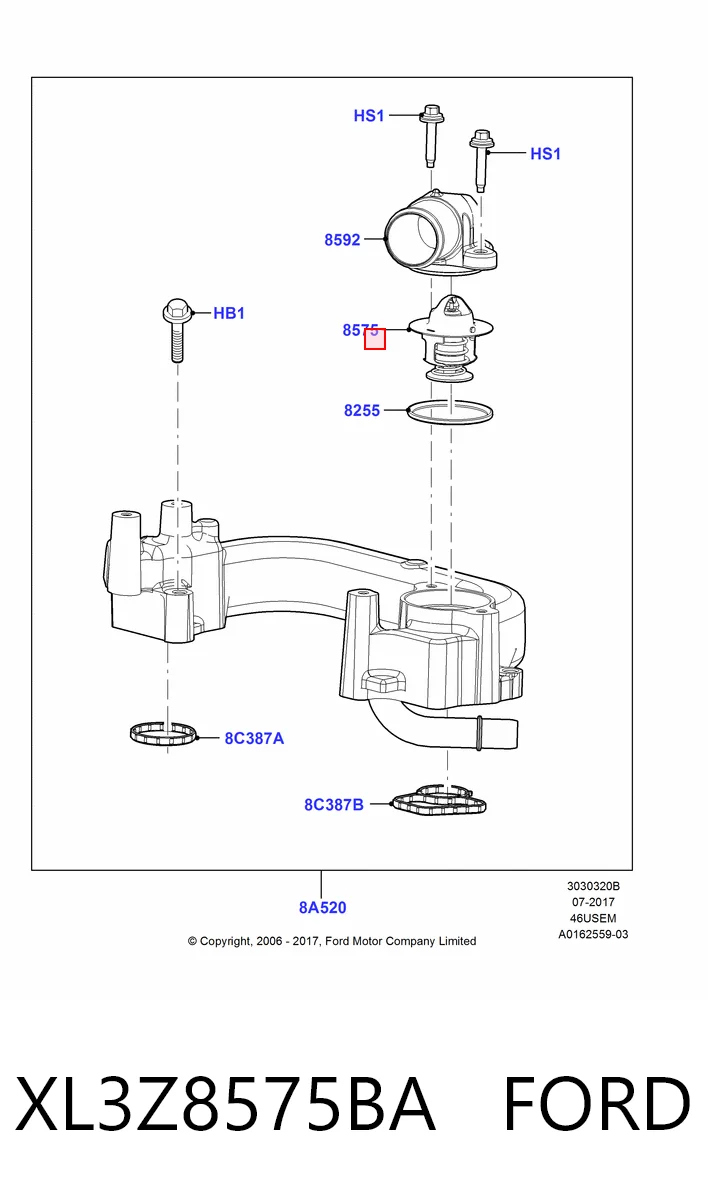 Termostato Ford Explorer preço, a partir de 15,27 USD