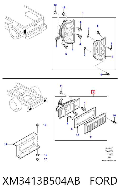 Compre Lanterna traseira direita Ford Ranger 
