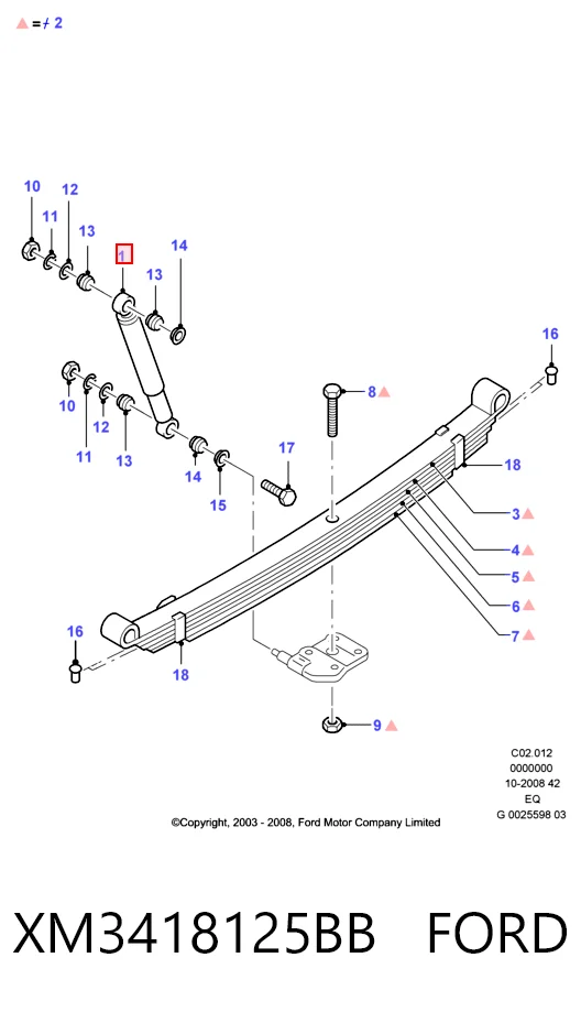  para Ford Ranger  (EQ)