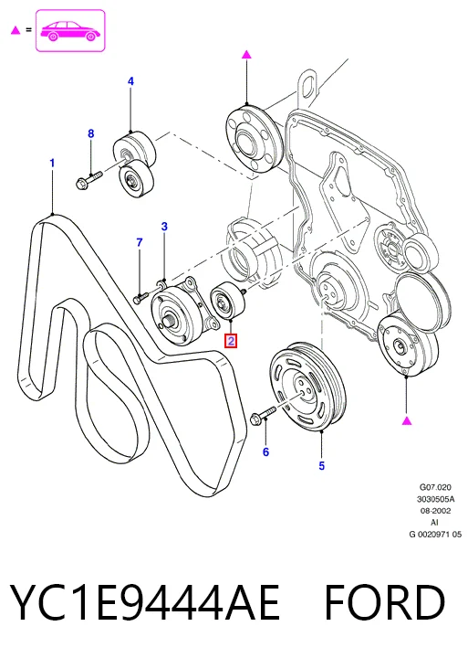 YC1E9444AE Ford