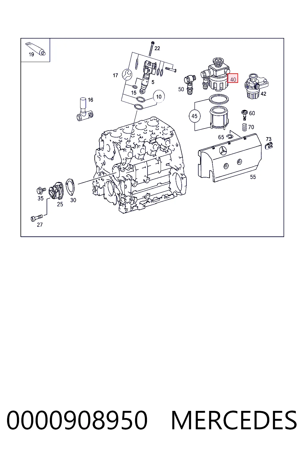 0440011020 Bosch Bomba de combustível de bombeio manual
