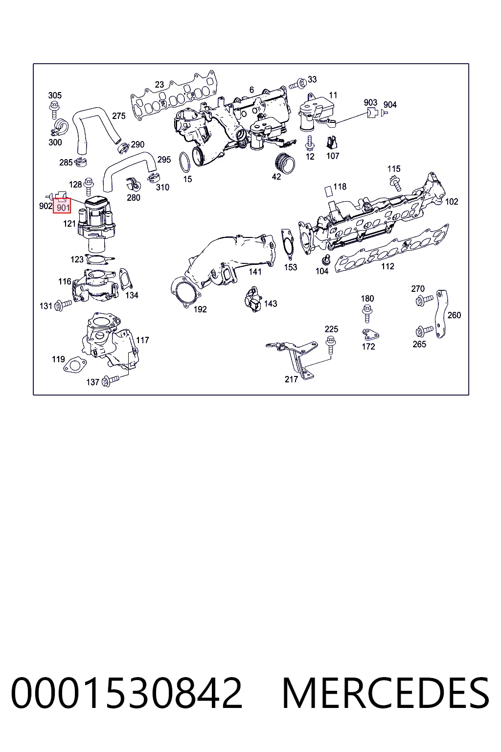 0001530842 Mercedes Desengate (ficha) de sensor de desgaste das sapatas do freio